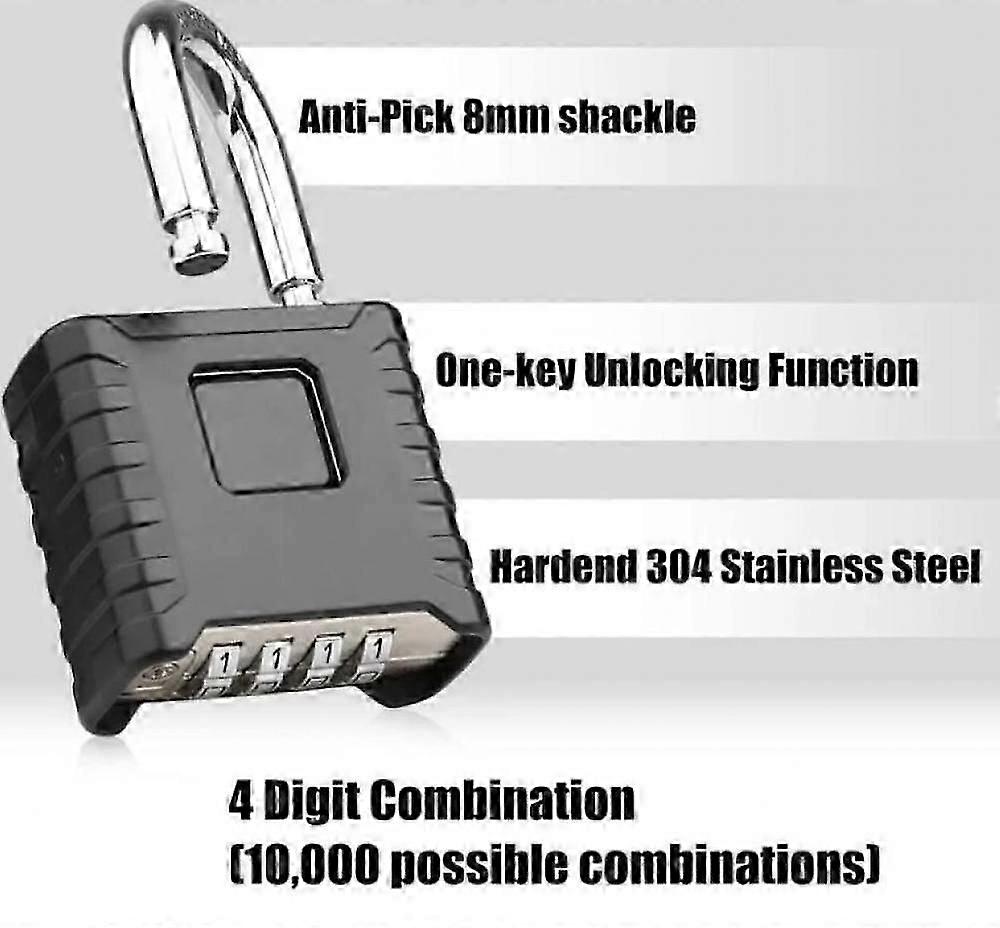 Mechanical Padlock Lock for Outdoor Truck Warehouse Gate Rainproof
