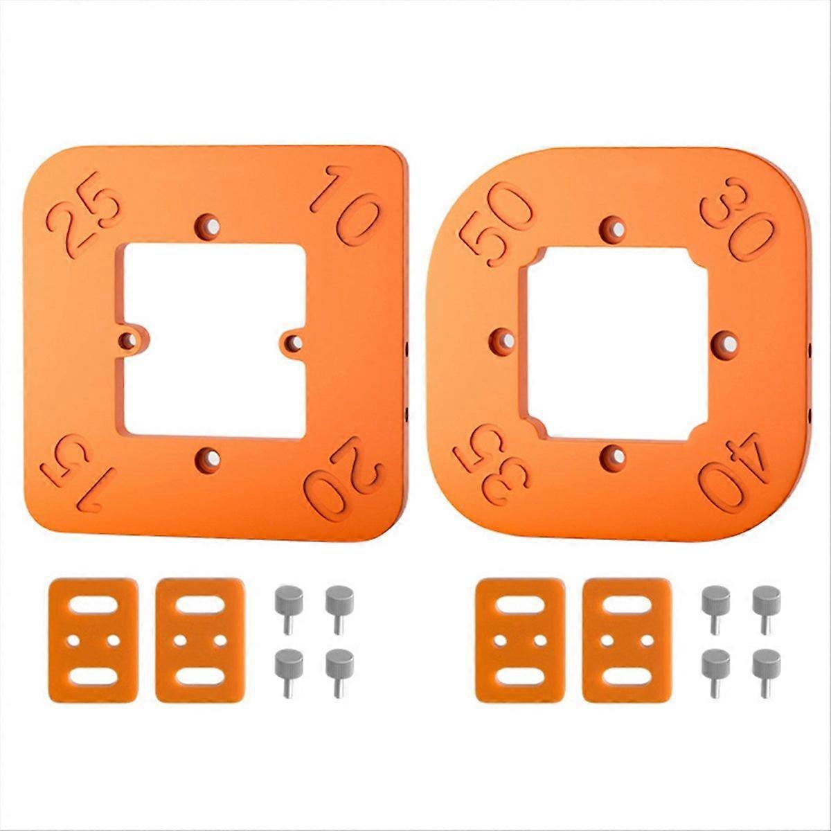 Wood Panel R10-R50 Router Table Bits Jig Arc Angle Corner Template