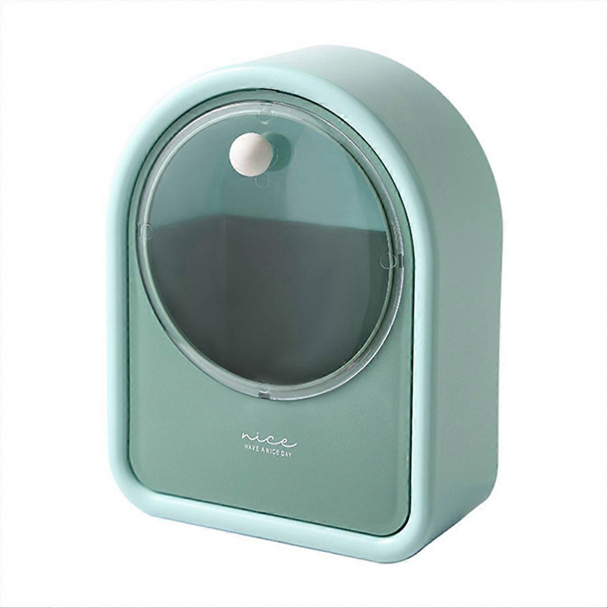 Punch-free Storage Box Wall-mounted Organizer Green