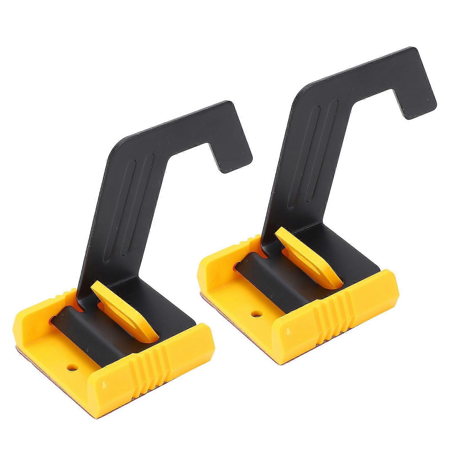 2PCS Handle Switch Lockout Alloy Engineering Plastic Steel Plate Electrical Device Lock for Distribution Box Cabinet Door 