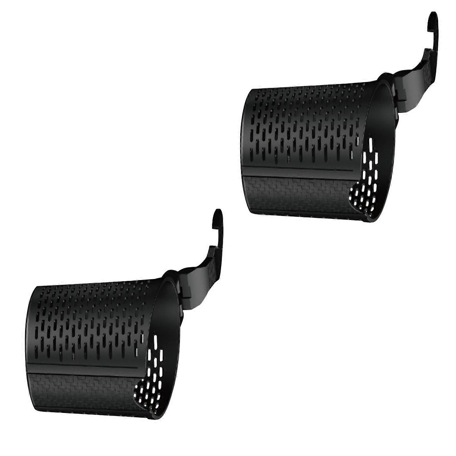 Universal Car Headrest Beverages Cup Holder with Adjustable Phone Mount for Secure Beverage Storage and Easy Access 2pcs Multicolor