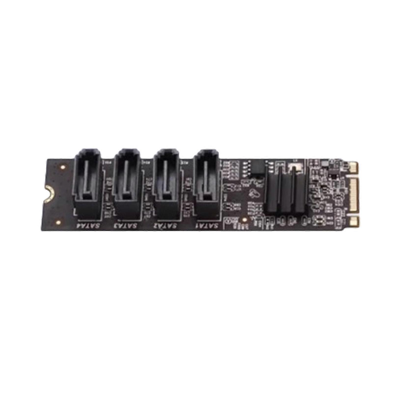 M.2 To SATA3.0 Adapter Card Featuring Fast Speed Transmission And Stability Perfect For System Integration Multicolor
