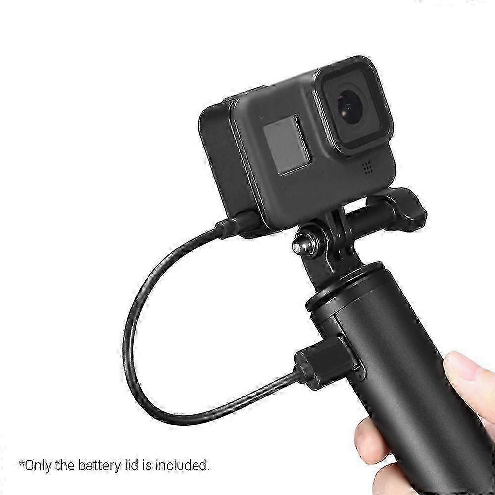Camera Battery Compartment Cover Lid Quick Release Type-C Charging Port Cover Compatible with GoPro Hero 8 Black