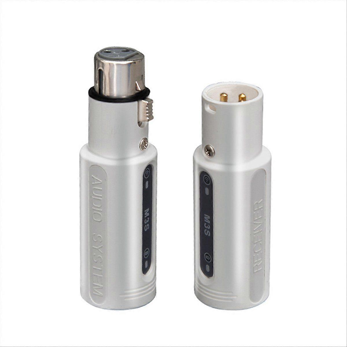 2.4G Wireless Mic System Wired Dynamic Dedicated XLR Transmitter and Receiver for Singing Performan