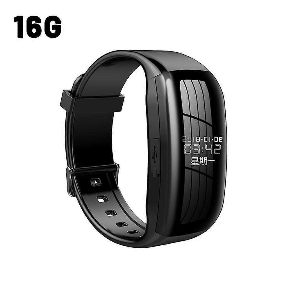 Smart Voice Control Wrist Recorder Watch with HD Noise Reduction MP3 Playback and Secure Password Protection