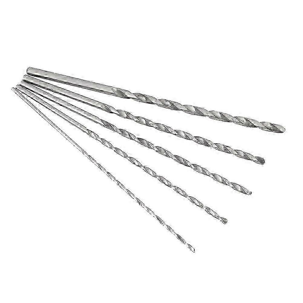 Extra Long High-Speed Steel Straight Shank Twist Drill Bit Tool 2-5mm