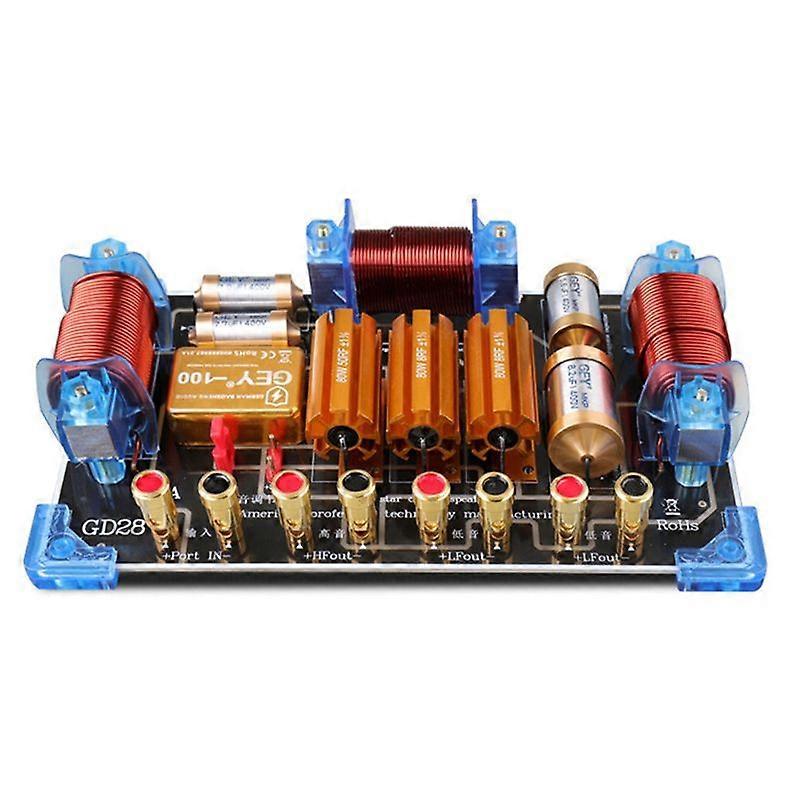 2200W Audio Frequency Divider Two Way Speaker Crossover 15 18 Inch Stage Performance High Power Freq