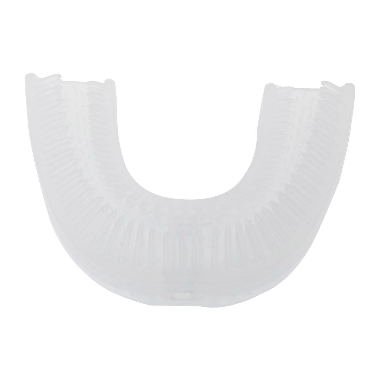 Electric U Shaped Toothbrush Head Silicone Toothbrush Replacement Brush Head
