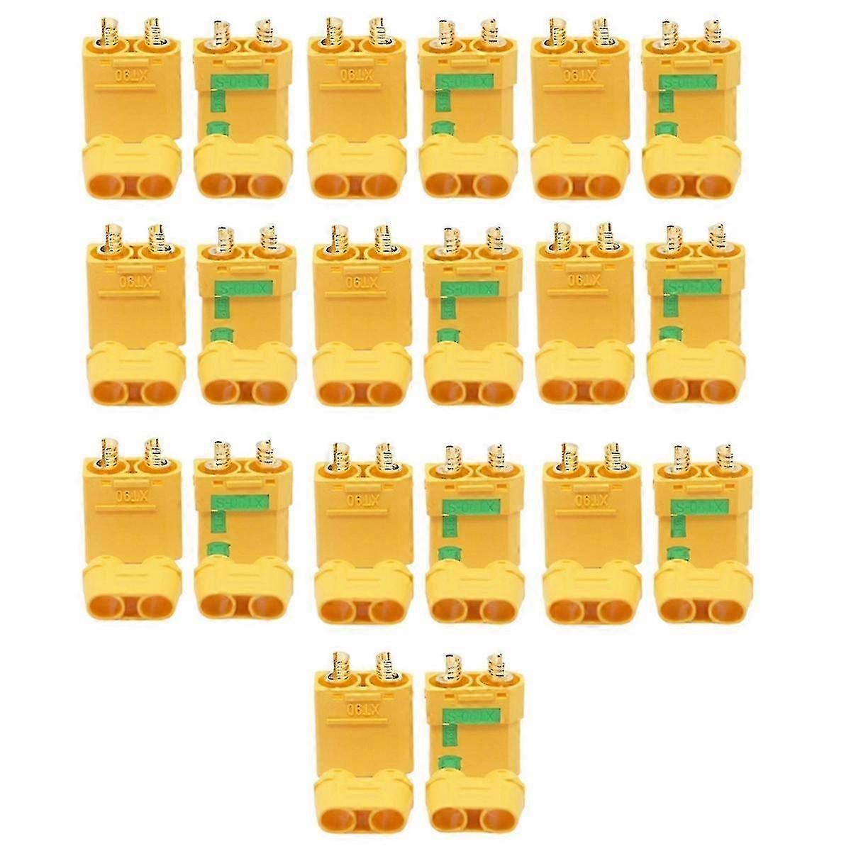 10 Pairs XT90S XT90 Connector Anti-Spark Male Female Connector 2025