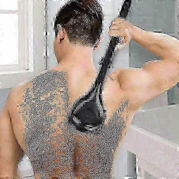 Bakblade 2.0 Plus Back And Body Razor For Men DIY Ergonomic Handle Wet Or Dry Shaving Blade Included Bakblade For Shaving