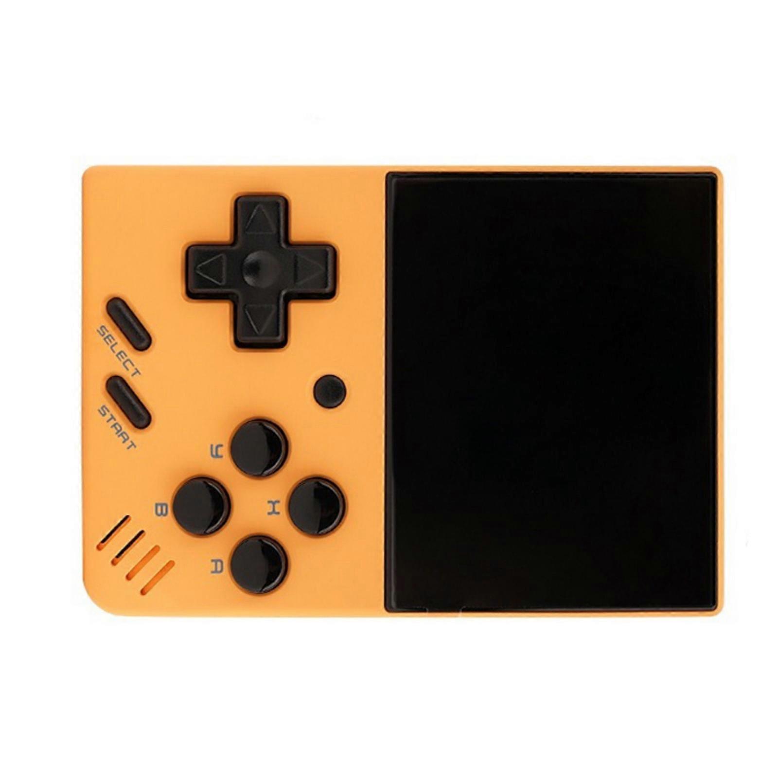 Portable Video Game Machine Game Consoles Built-in 2000mAh Battery Type-C Charging Port 2.8inch Screen Game Players  yellow