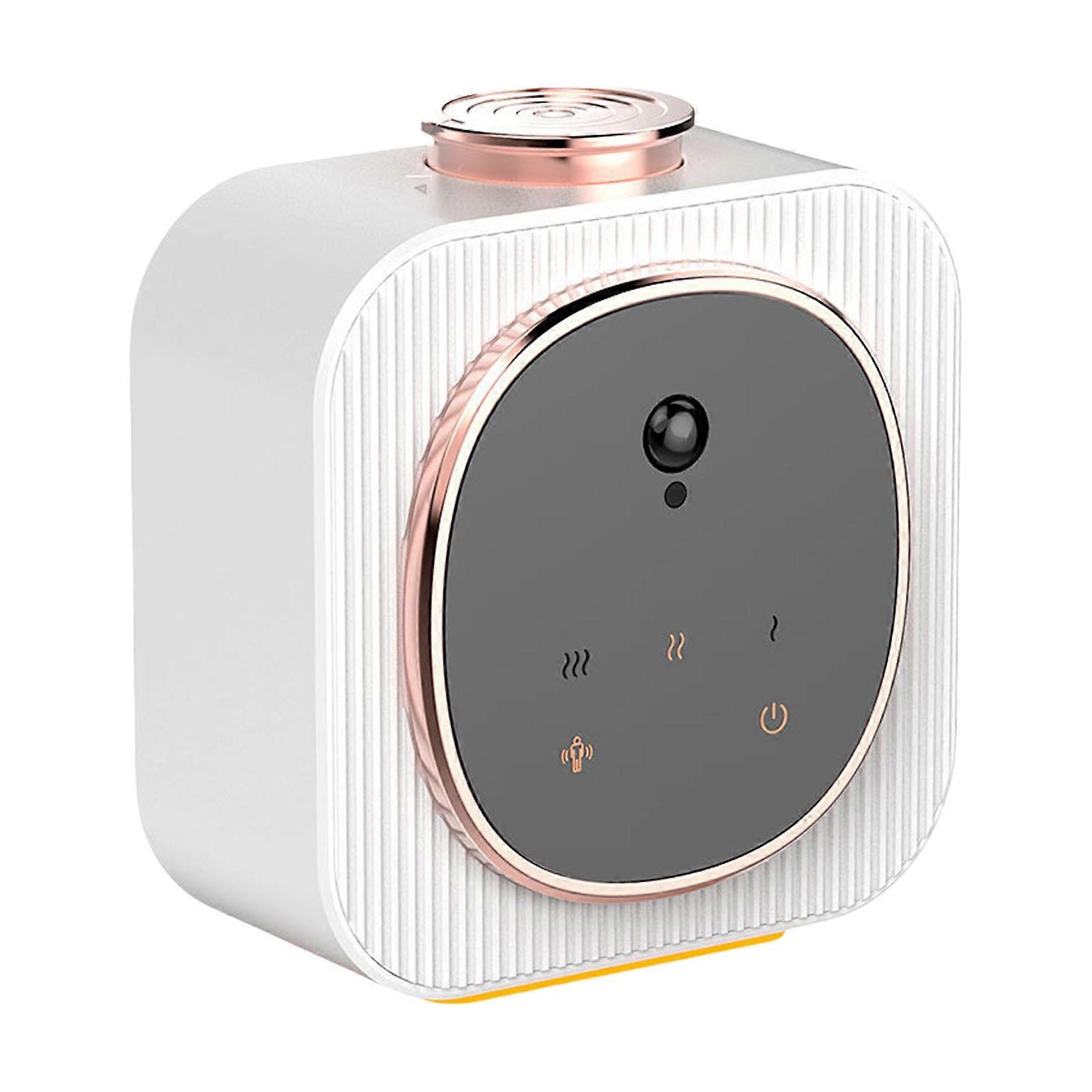 Battery Powered Cordless Nebulizer Aromas Diffuser LED Night Light Nebulizer Practical Office Essential Oil Machine  White