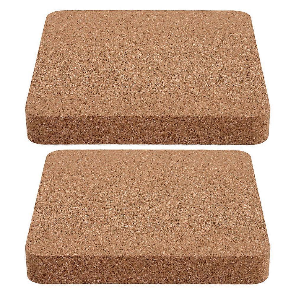Craft Punching Pad for Stamping 2Pcs Durable Cork Mute Board