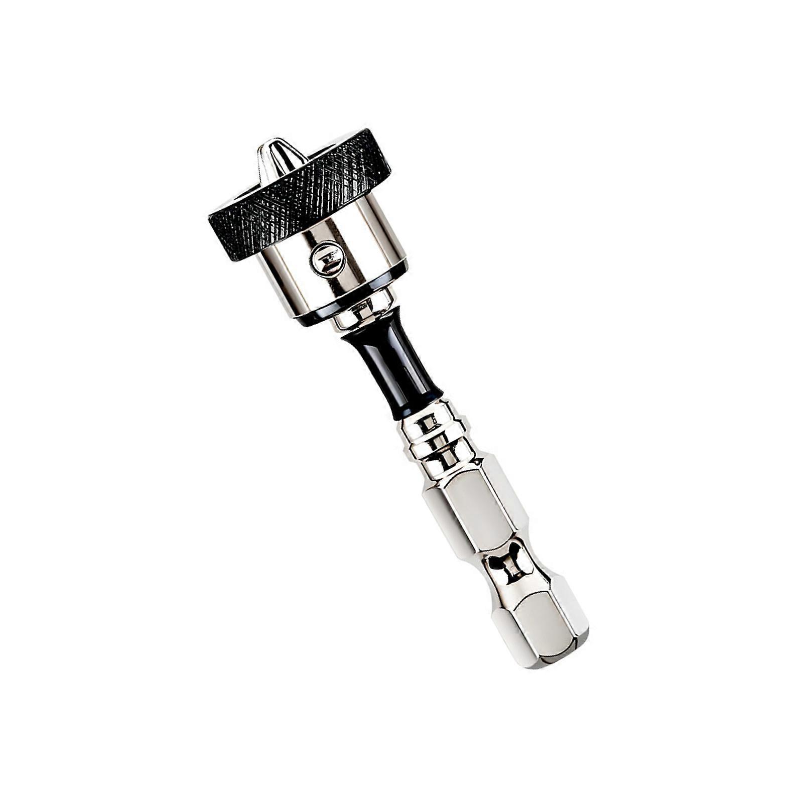 Magnetic Positioning Screwdriver Bit With Anti Penetrations Guard And Improved Durability For Woodworking Tool Multicolor