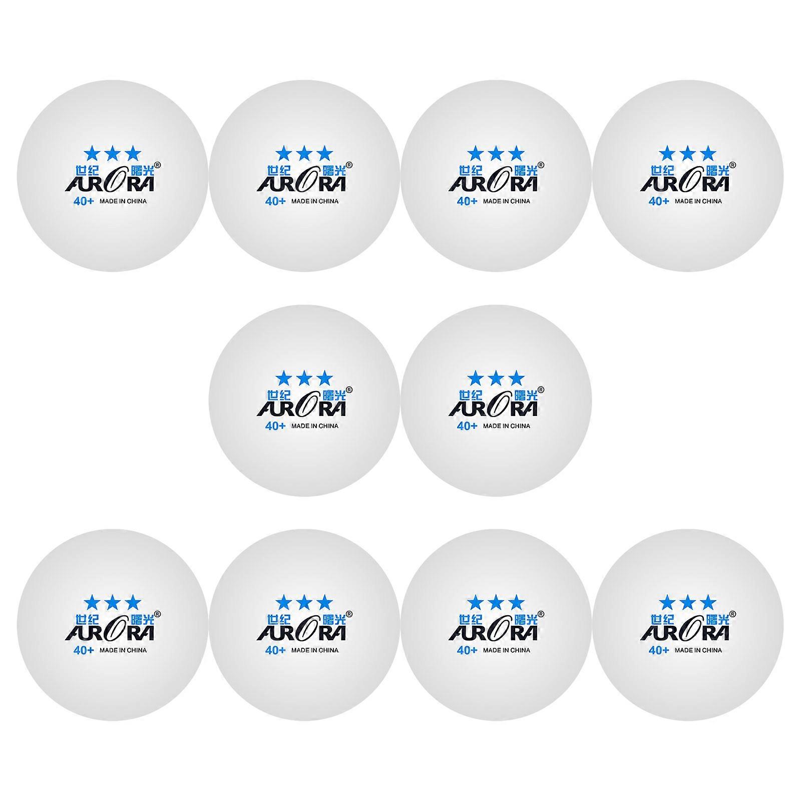 10個パック 卓球用ピンポンボール 直径40mm 大人用 アマチュアゲームや子供用 練習用 競技用 マルチカラー