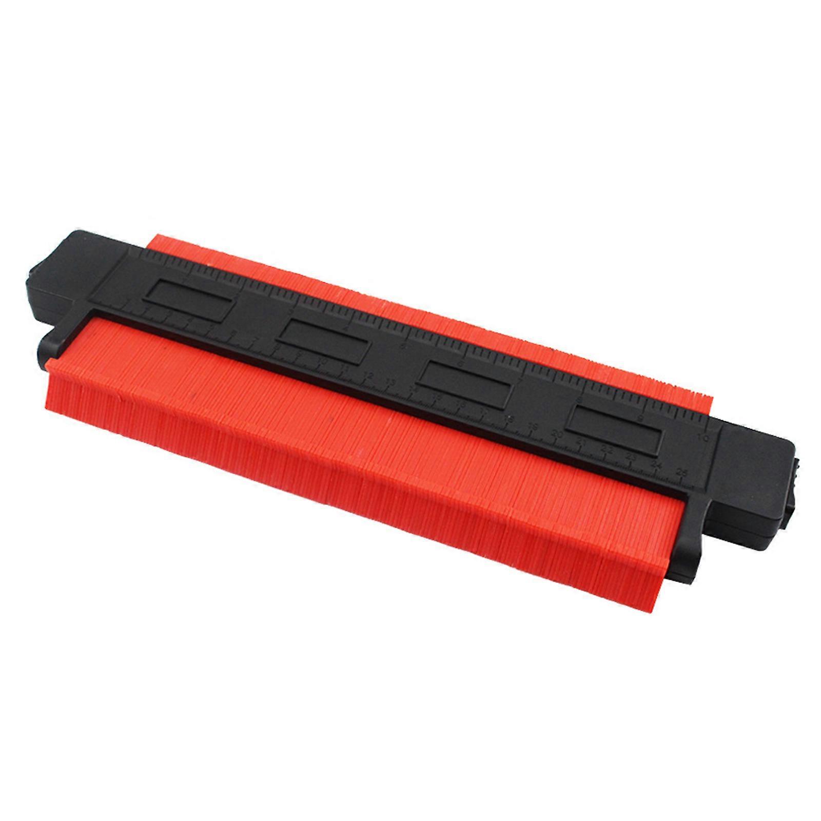 Woodworking Profile Tool Gauge for Corner Flooring Tiles Irregular Shape Duplicator Construction Tool with Lock Multicolor