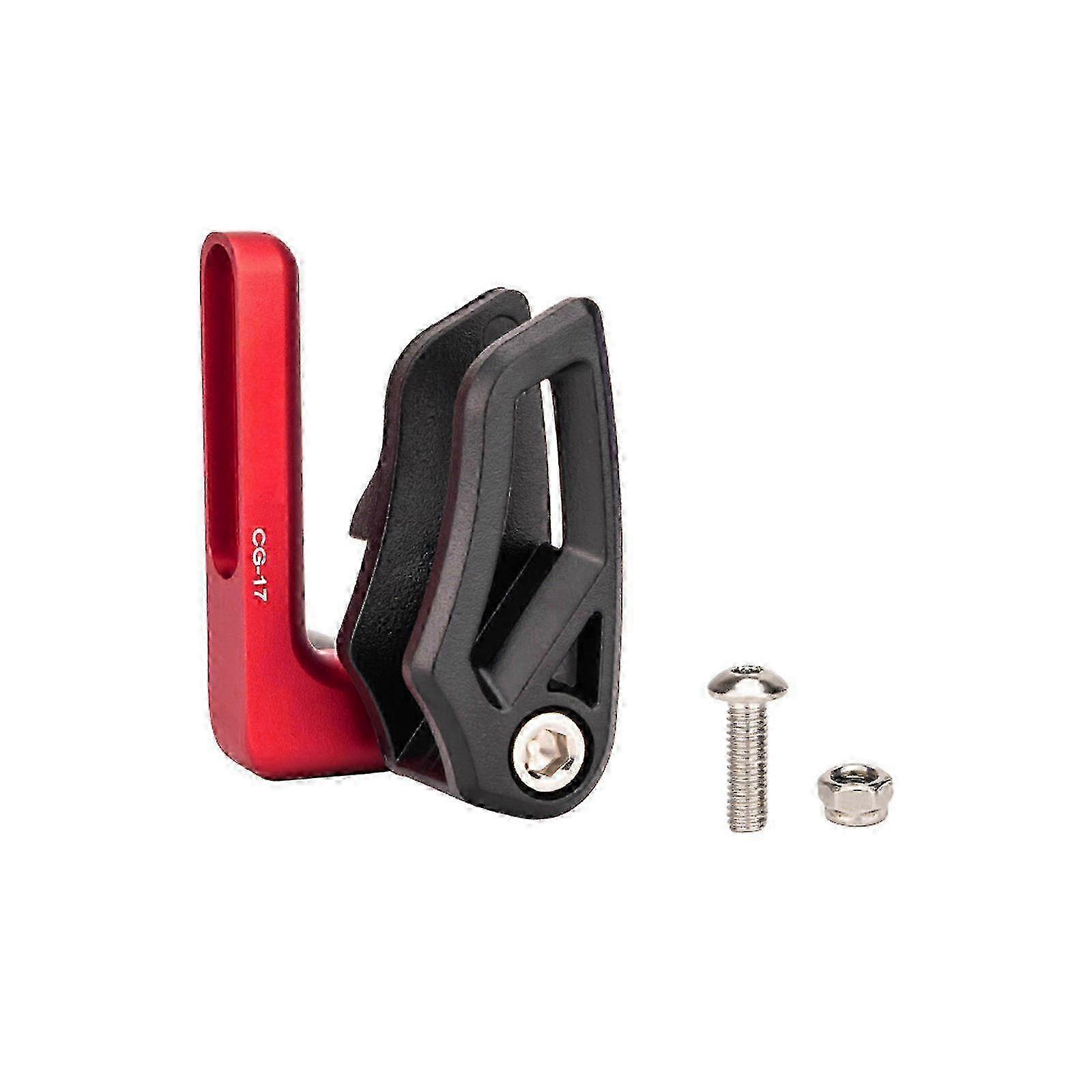 Bicycles Chain Protector for Mountain Bike, Foldings Bikes, Bicycles Chain Guide, Direct Mount Single Chainring Guard Red z