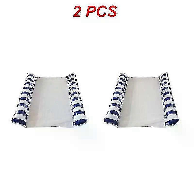 1/2PCS Inflatable Durable Versatile Pvc Summer Swimming Pool Pool Lounger Summer Beach Accessory Floating Row Comfortable