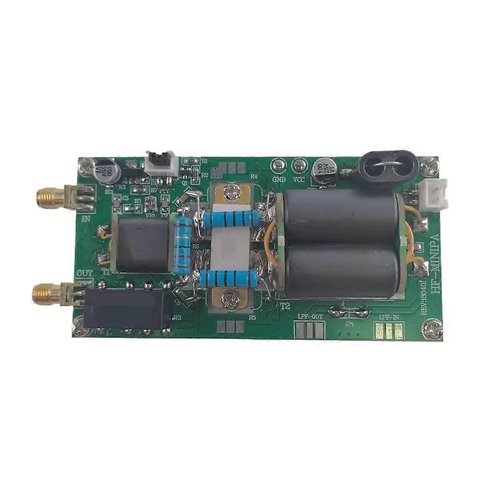 Assembed with Heatsink MINIPA100 1.8-54MHz 100W SSB Linear HF Power Amplifier for YAESU FT-817 KX3 FT-818 CW AM FM