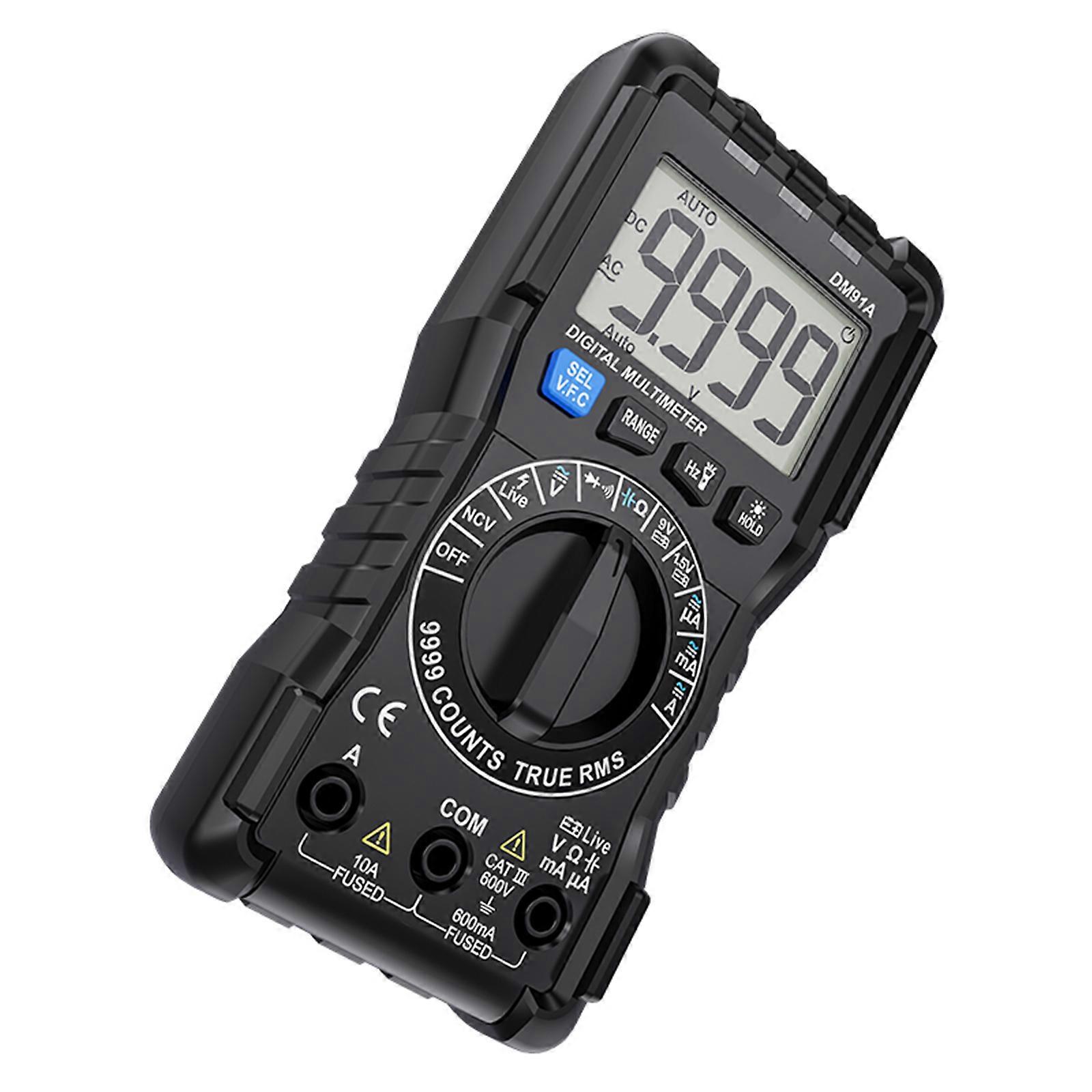 LCD Digital Display Multimeter Capacitance Tester Voltage Current Inductance Test Meter Tool for Electrical Measurements Multicolor