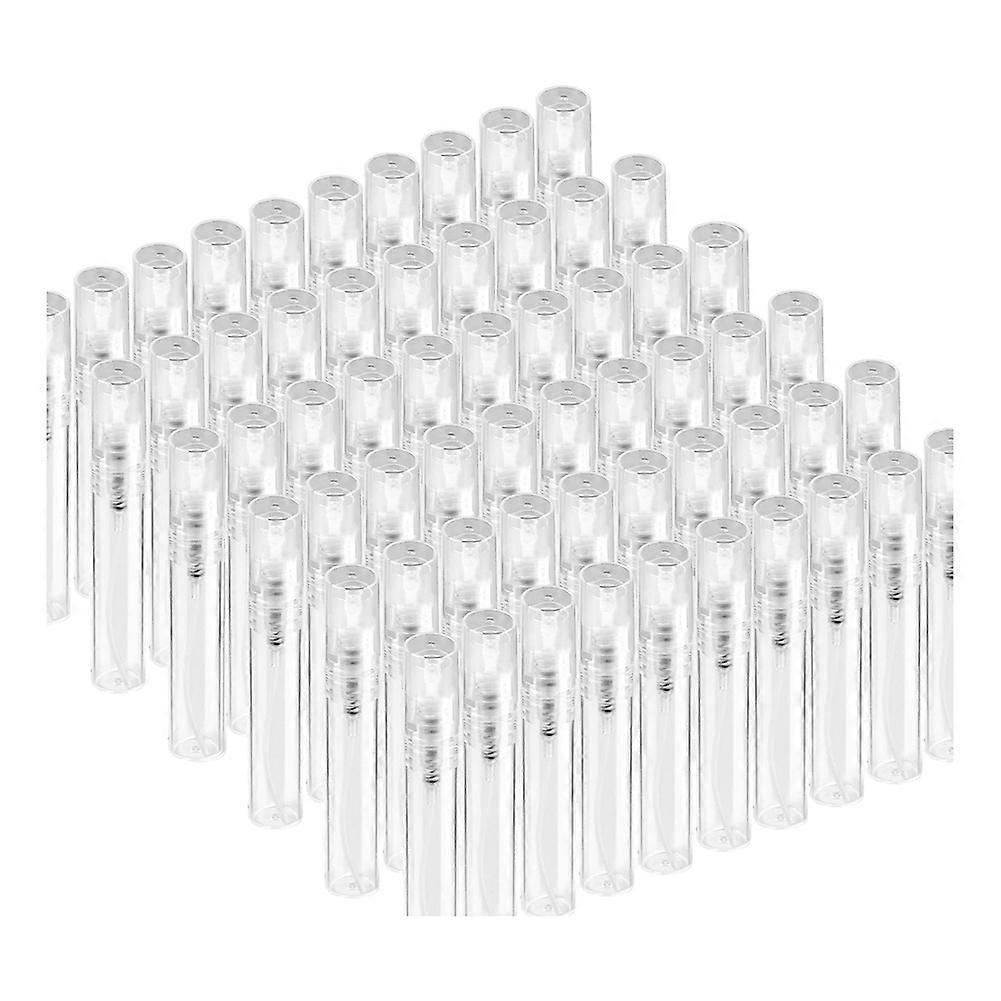 60PCS 5Ml Mini Spray Bottle, Mini Clear Plastic Spray Bottle Empty, Fine Mist Refillable Perfume Bottle,Perfume Atomizer