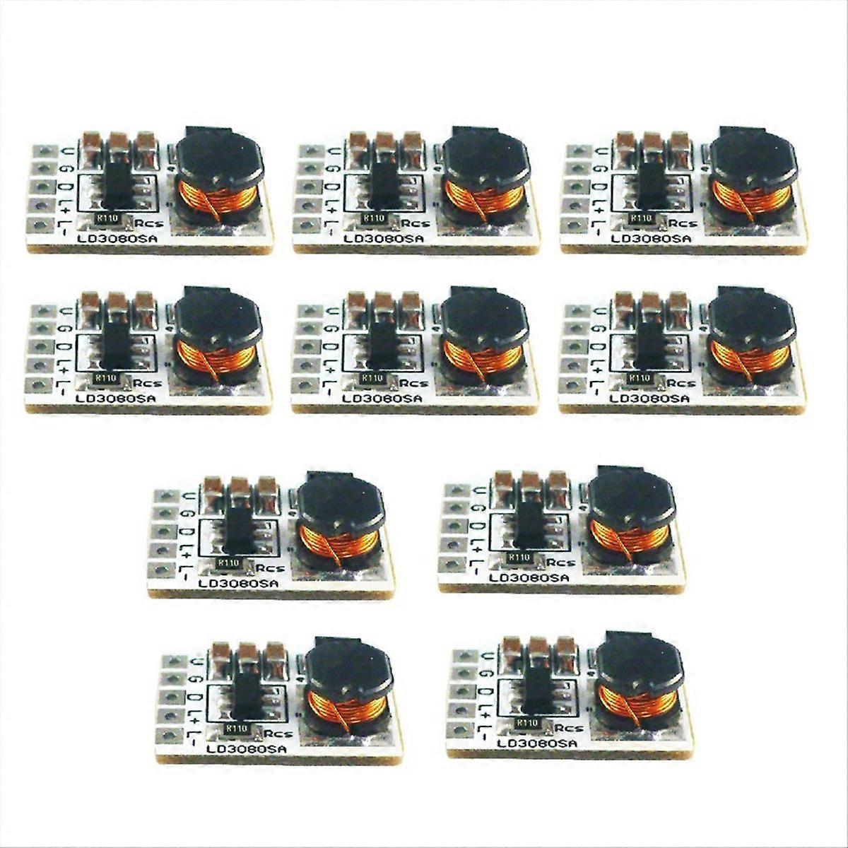 10PCS LD3080SA 20W DC 3.5-30V Step-Down LED Driver Module DC-DC Buck Constant Current Module for Fla