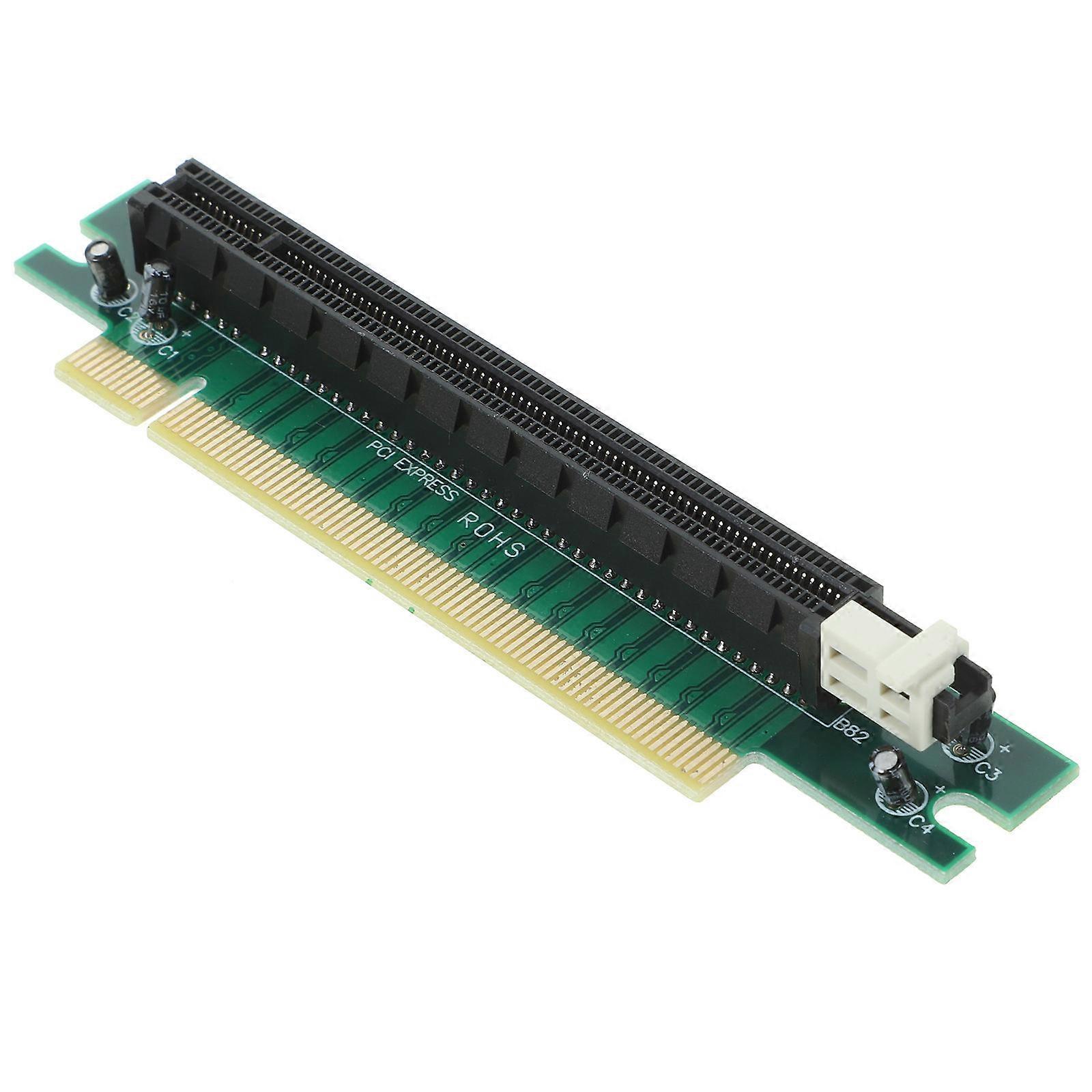 Gpu Riser Adapter Card 90 Degree Pci Express Extension Adapter Pc Accessory