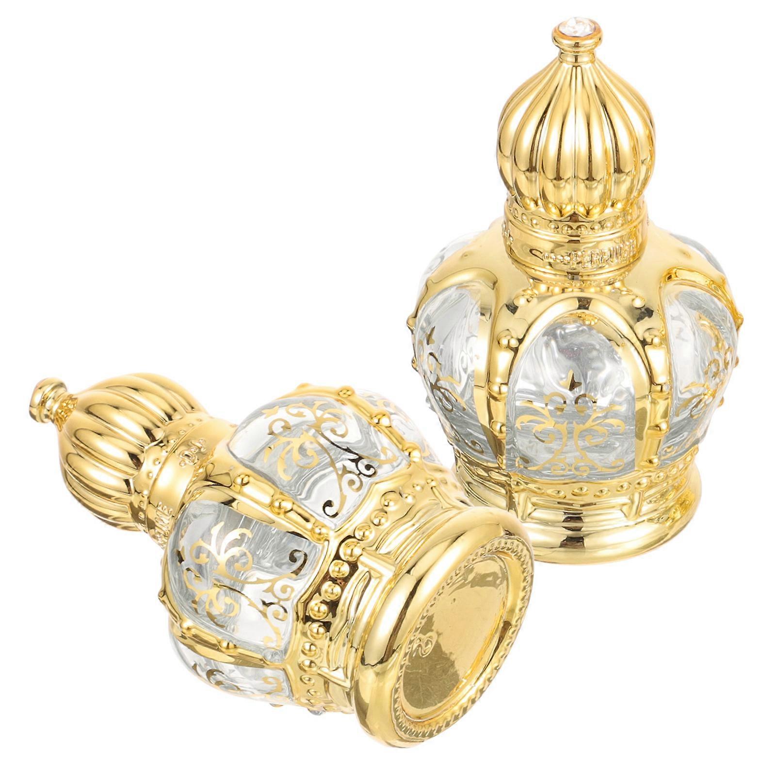 2pcs Essential Oil Bottle Christian Roller Bottle Empty Refillable Roll On Bottles 10ml