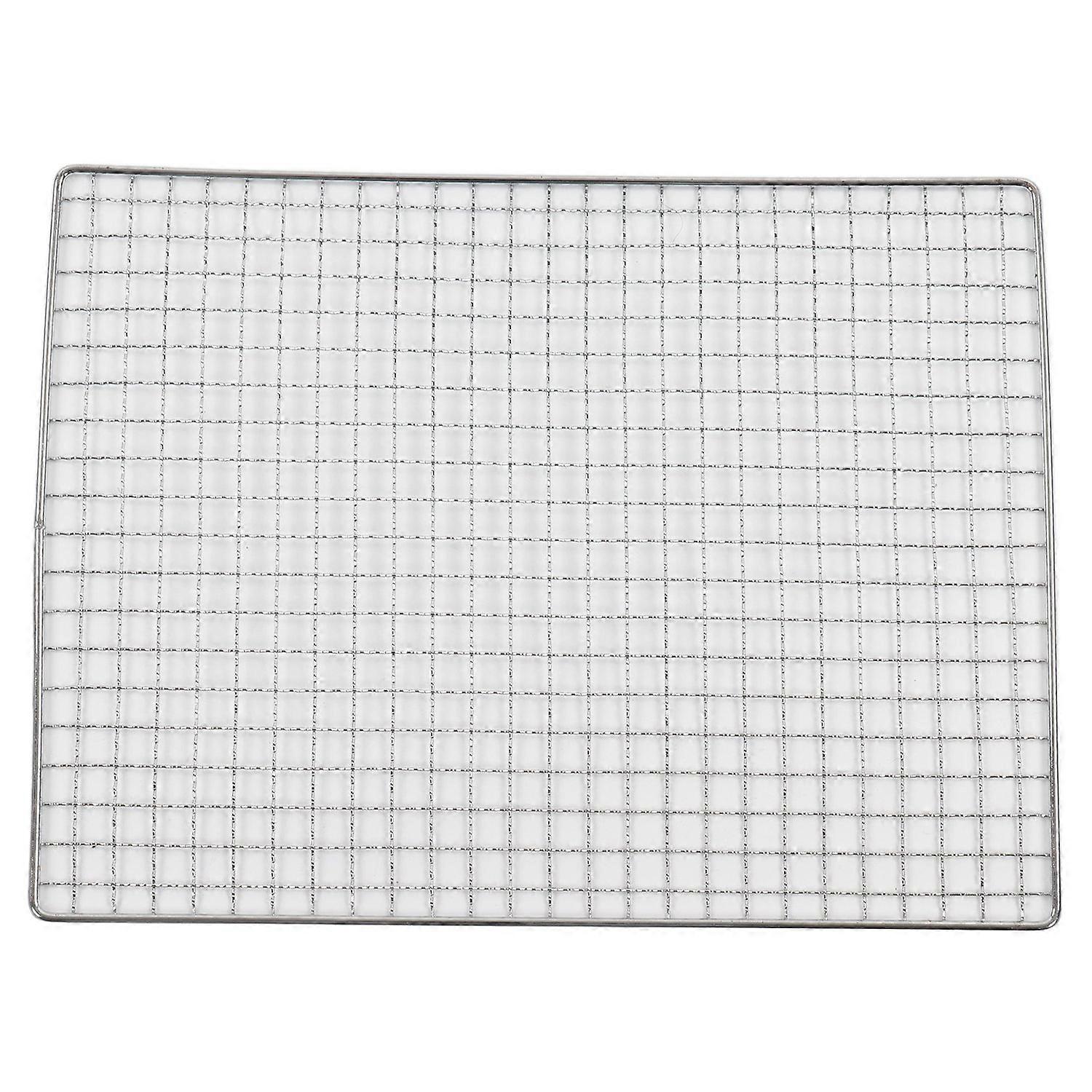 Barbecue Wire Mat Rust Proof Iron Multi Functional BBQ Grill Mat for Home Picnics Camping