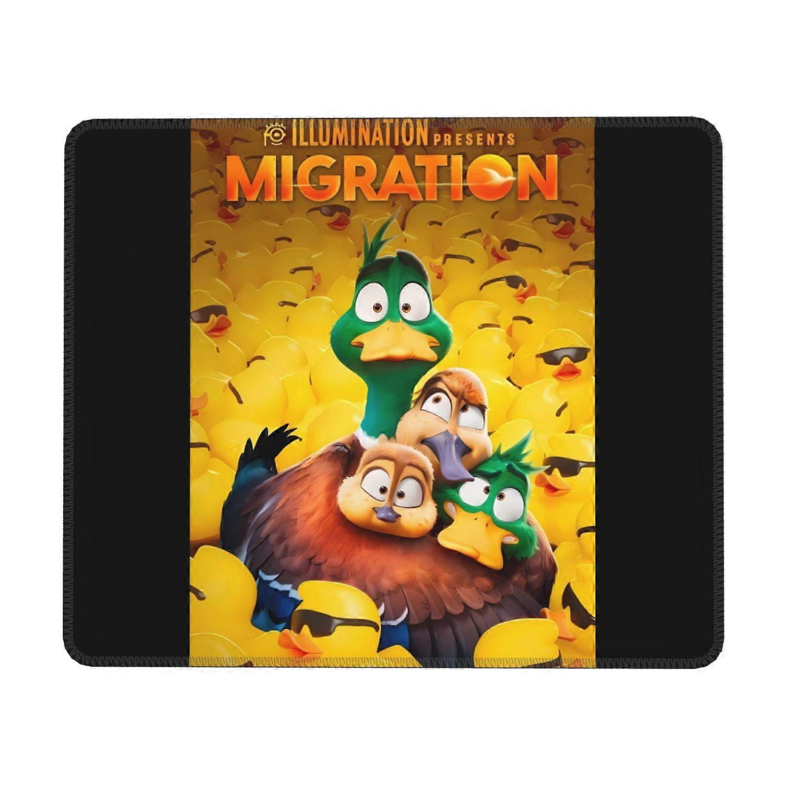 Migration Rubber Lock Edge Mouse pad, Office Desk pad, Writing pad, Multi Code Game pad Mouse Pads for Computers Laptop Mouse Mouse Pad
