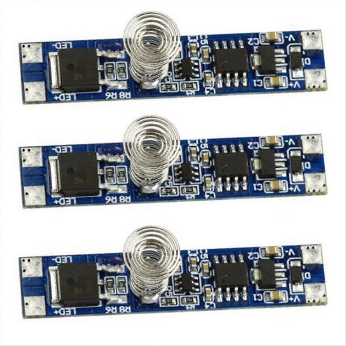 3X 5V-24V 8A Smart Intelligent LED Light Dimmer Capacitive Sensor Module PCBALED Dimming Control Tou
