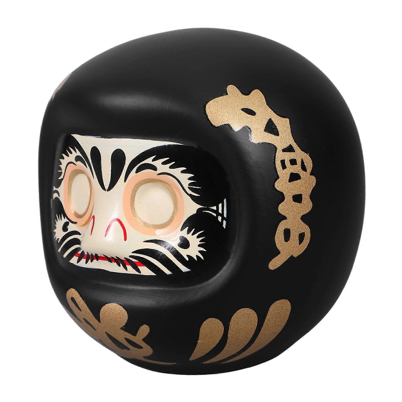 Mini Ceramic Piggy Bank Doll – Decorative Coin Storage for Home, Office, Car, SpaceSaving Luck Charm