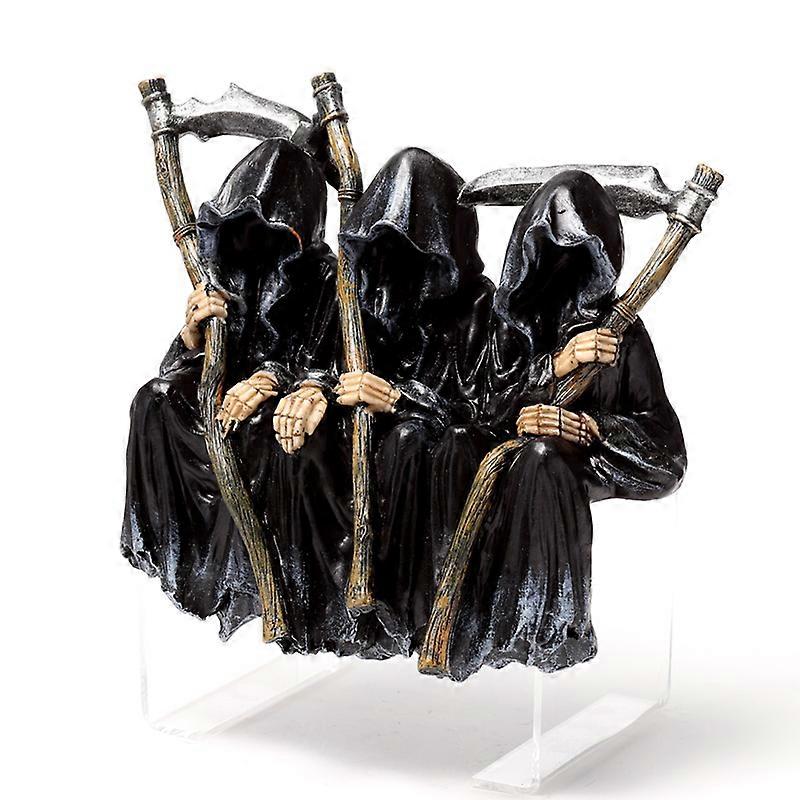 Decorative Ornament - The Reaper Seated on a Bench 1 Pack