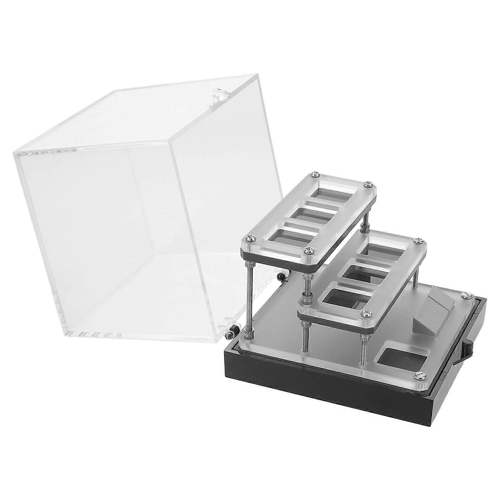 Black Acrylic Mineral Display Stand for of Crystal Samples
