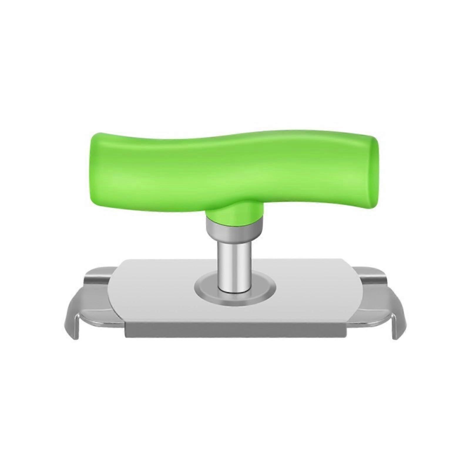Adjustable Jar and Bottle Opener with Easy Grip for Effortless Cap Opening, Green