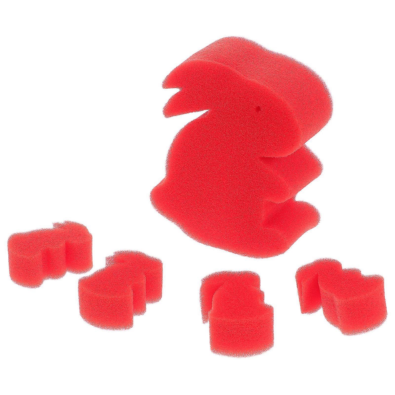 Magictricks Bunny Sponge for Stage Show Prop 1Set Red Sponge Rabbit