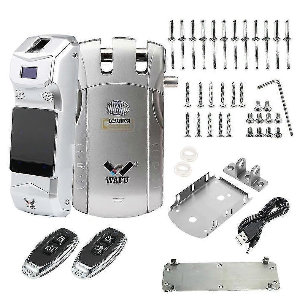 Smart Keyless Entry Door Lock - Wireless Remote Control for Wf010