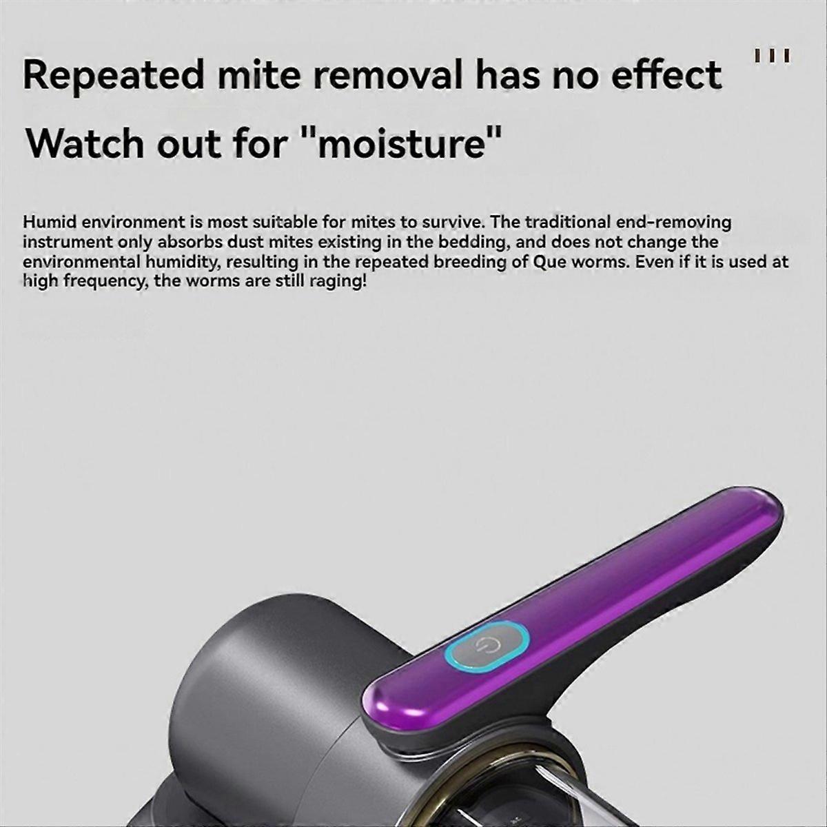 Mattress Vacuum Cleaner,Handheld Bed Vacuum Cleaner with Light,