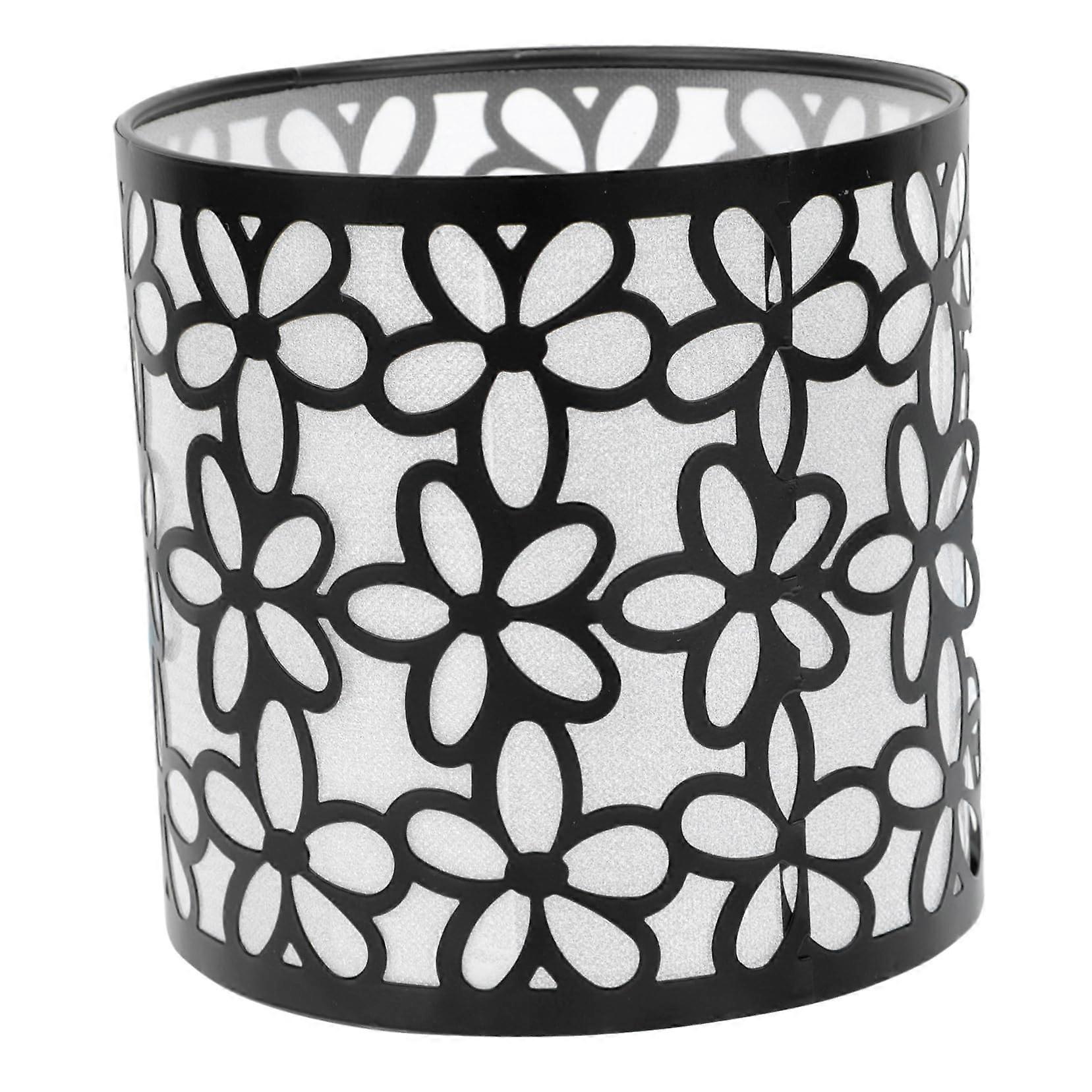 Decorative Hollow Iron Lamp Shade with Elegant Floral Design for Table Floor and Wall Lamps