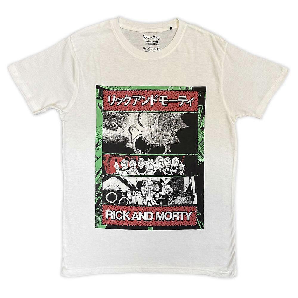 Rick And Morty Japan Comic T Shirt