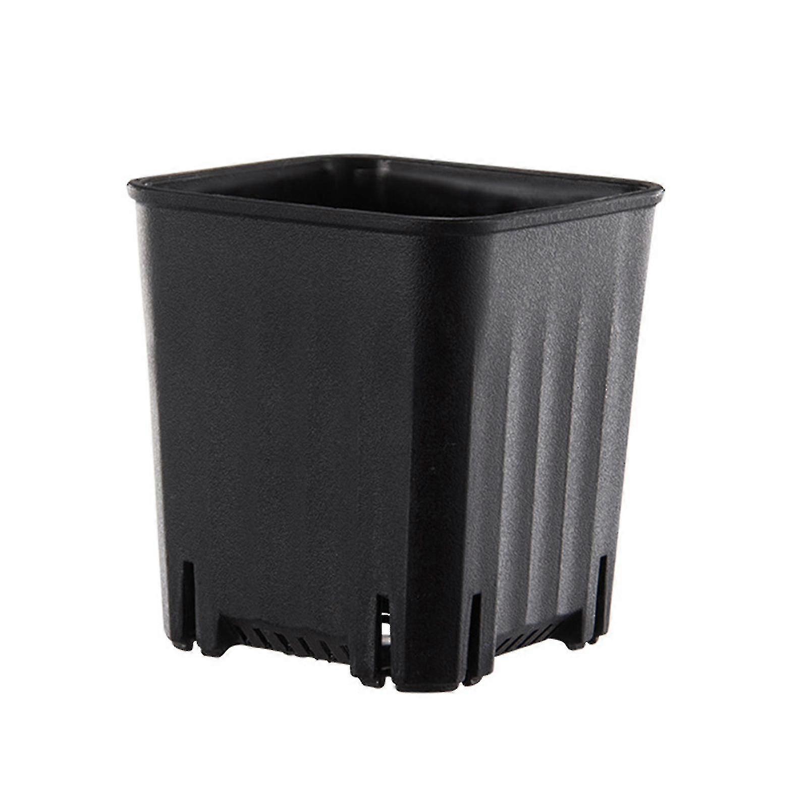 10 nursery pots with holes, stackable, succulent/garden