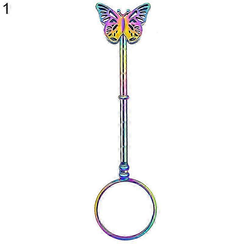 Sigara Tutucu Yeniden Kullanılabilir Isıya Dayanıklı Bakır Kadın Erkek Okuma İçin Sigara Parmak Yüzüğü