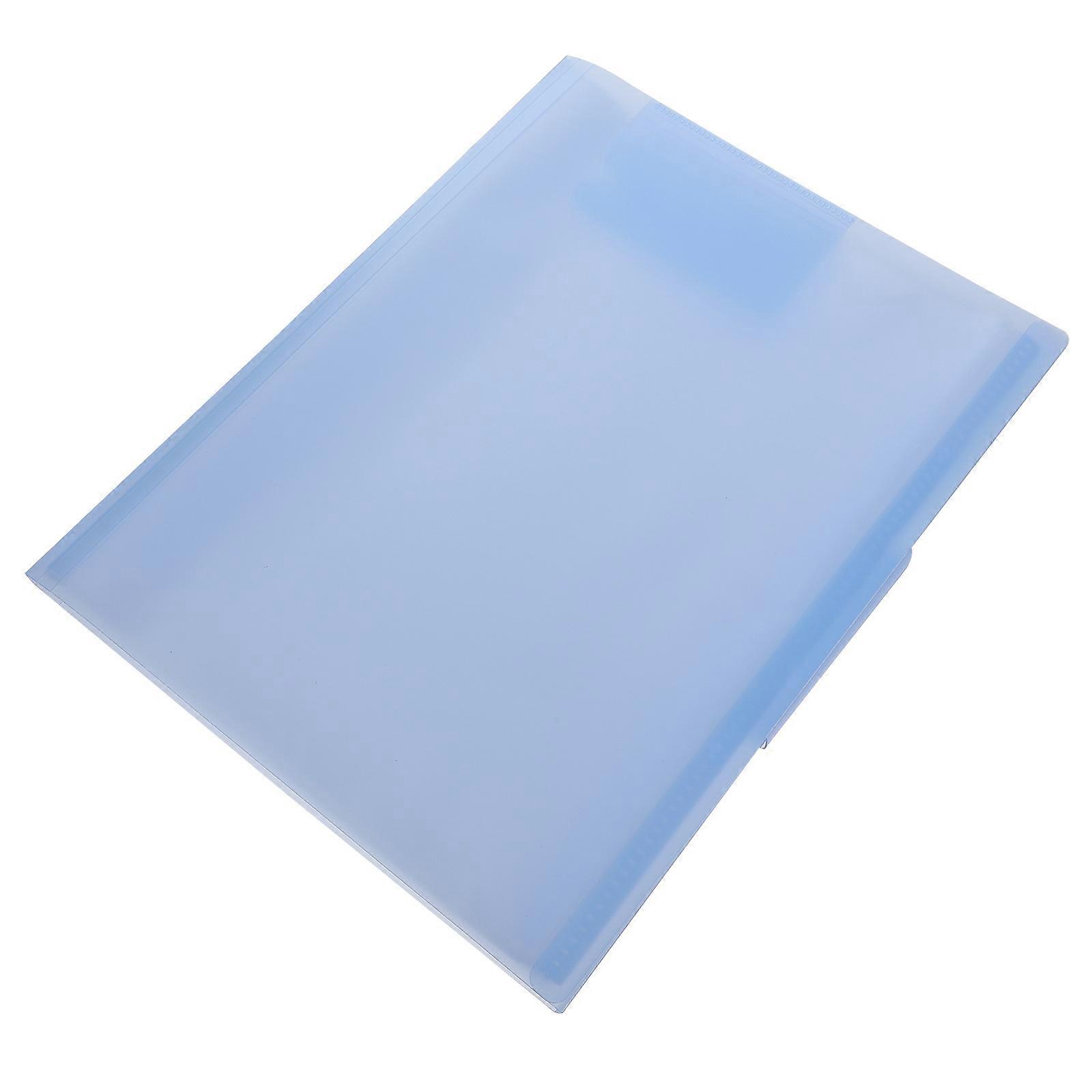Plastic File Folder A3 File Organizer for Storage Use 2Pcs with 40 Pockets