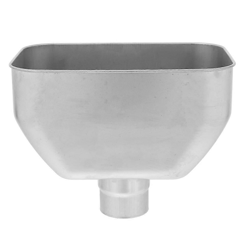 Rain Gutter Downspout Adapter for Efficient Roof Drainage Silver