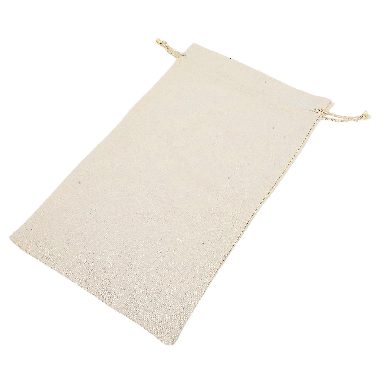Flour Sack Cloth Cotton Storage Bag for Geological Sampling Beige