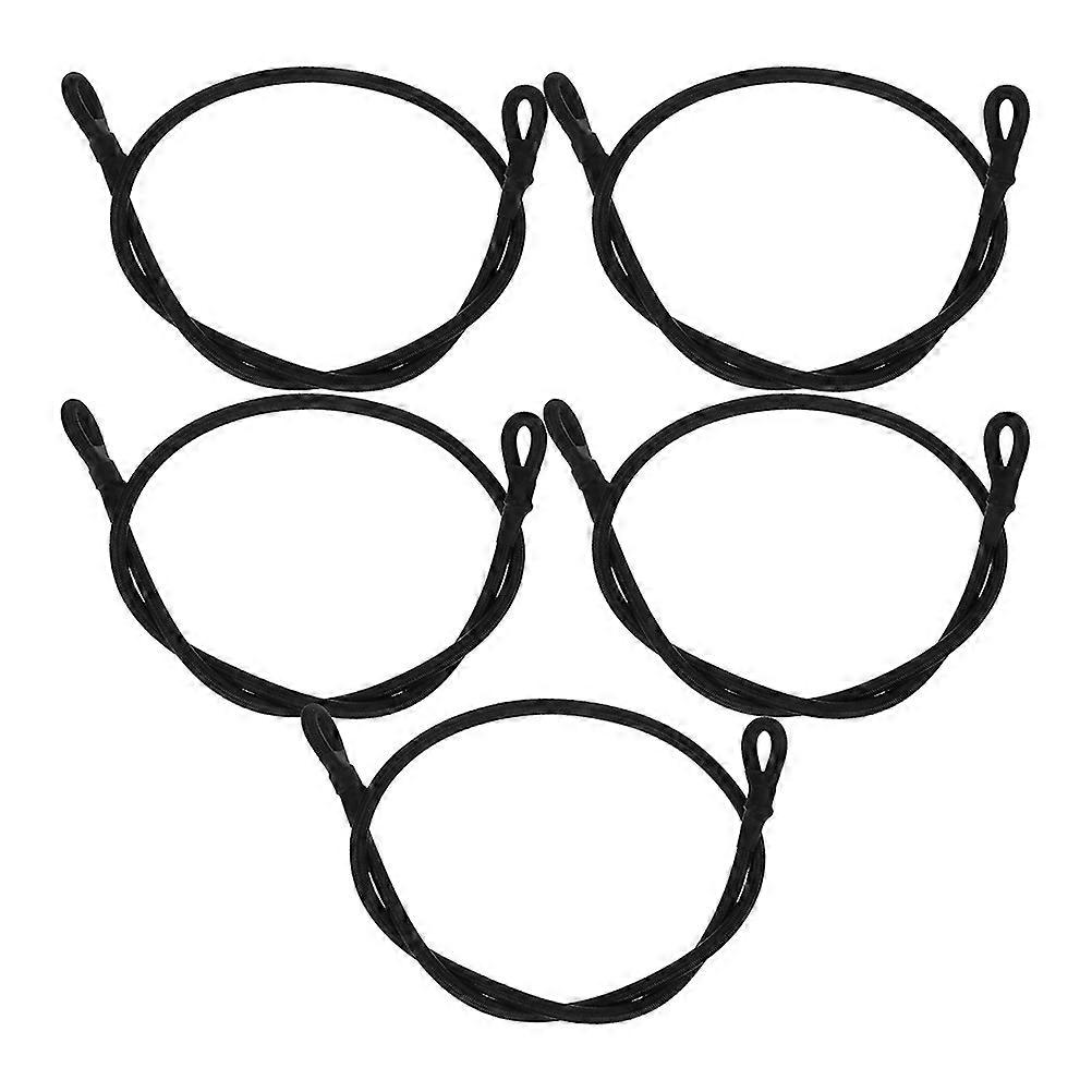 5Pcs Trampoline Elastic Band for Net Securing with High Elasticity Rope