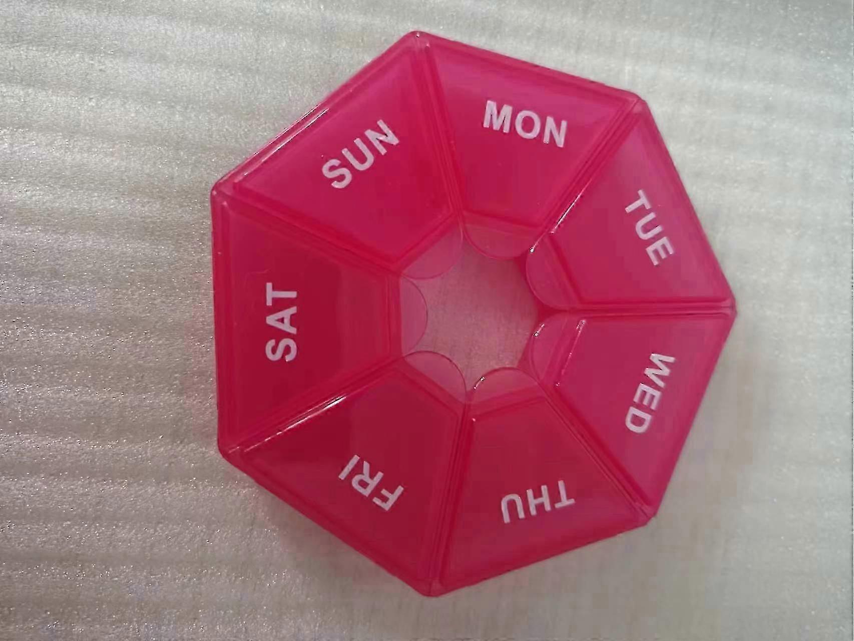 Smart Dose Medicine Dosage box (Weekly Ask) Red