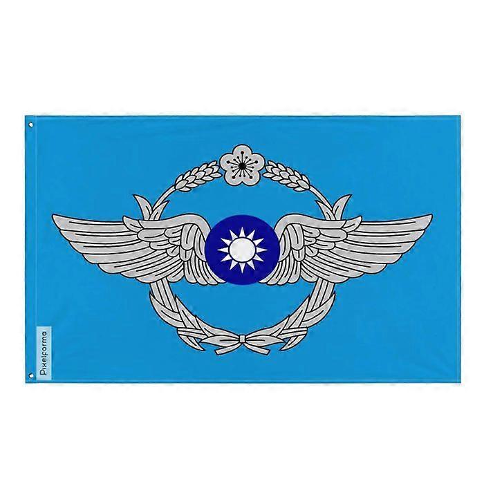 Flag of the Air Force of the Republic of China – 160 x 240 cm – Polyester – Iron eyelets – Durable
