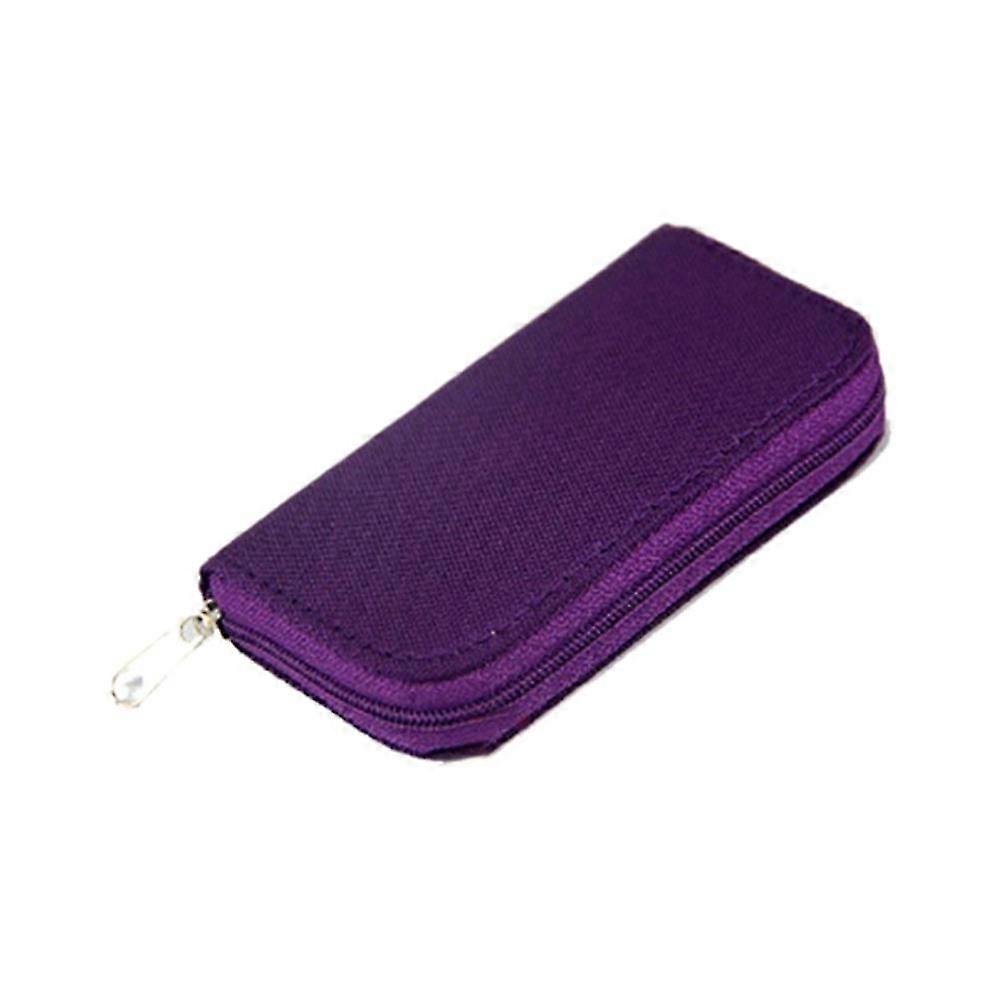 22 Slots Micro Sd Memory Card Storage Zipper Pouch Case Protector Holder Wallet