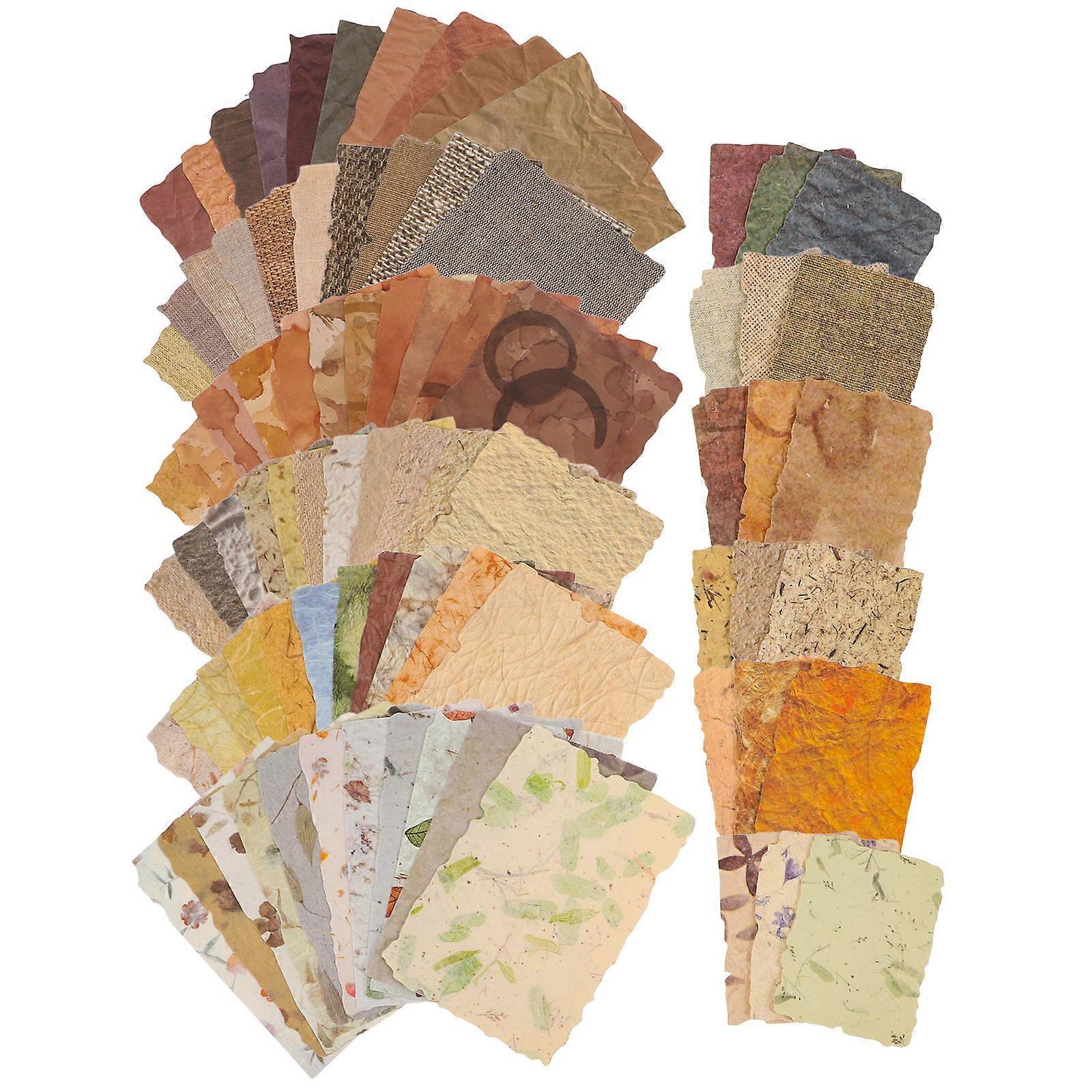 Craft Paper Sheets With Vintage Patterns Suitable For Laptops And Gift Boxes 30 Sets Decorative Design